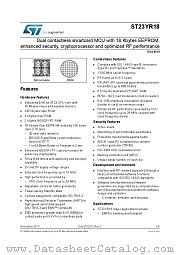 ST23YR18 datasheet pdf ST Microelectronics