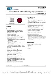 ST23ZL34 datasheet pdf ST Microelectronics