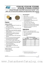 ST33G768 datasheet pdf ST Microelectronics