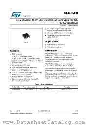 ST4485EBDR datasheet pdf ST Microelectronics