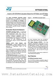ST7232X-EVAL datasheet pdf ST Microelectronics