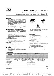 ST7LITE09Y0 datasheet pdf ST Microelectronics