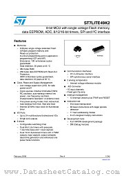 ST7FLITE49K2T6 datasheet pdf ST Microelectronics