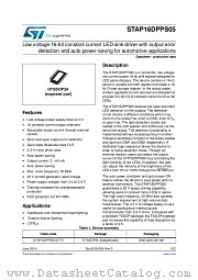 STAP16DPPS05 datasheet pdf ST Microelectronics