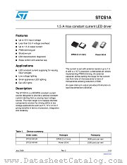 STCS1APUR datasheet pdf ST Microelectronics
