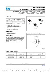 STD150N3LLH6 datasheet pdf ST Microelectronics