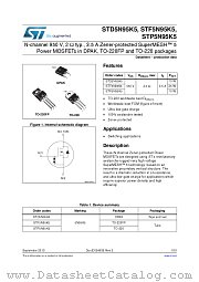 STF5N95K5 datasheet pdf ST Microelectronics