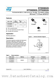 STD9NM60N datasheet pdf ST Microelectronics
