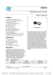 STEF12 datasheet pdf ST Microelectronics