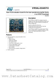 STEVAL-CCA057V3 datasheet pdf ST Microelectronics