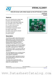 STEVAL-ILL046V1 datasheet pdf ST Microelectronics