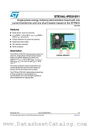 STEVAL-IPE016V1 datasheet pdf ST Microelectronics