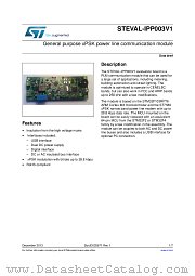 STEVAL-IPP003V1 datasheet pdf ST Microelectronics
