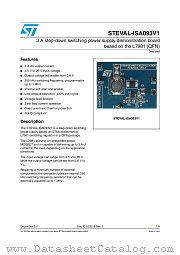 STEVAL-ISA093V1 datasheet pdf ST Microelectronics