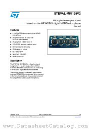 STEVAL-MKI129V2 datasheet pdf ST Microelectronics