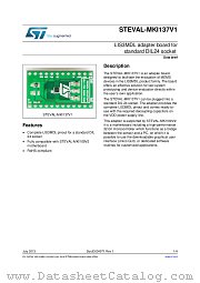 STEVAL-MKI137V1 datasheet pdf ST Microelectronics