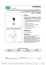 STFI5N95K3 datasheet pdf ST Microelectronics
