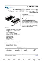 STGIPS30C60-H datasheet pdf ST Microelectronics