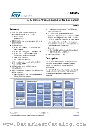 STIH315-BFAA datasheet pdf ST Microelectronics