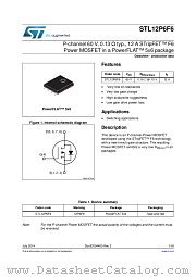 STL12P6F6 datasheet pdf ST Microelectronics