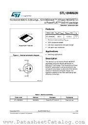 STL18NM60N datasheet pdf ST Microelectronics