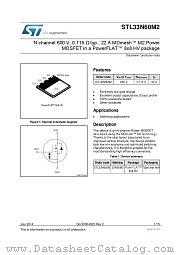 STL33N60M2 datasheet pdf ST Microelectronics
