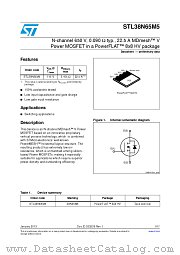 STL38N65M5 datasheet pdf ST Microelectronics