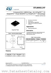 STL90N3LLH7 datasheet pdf ST Microelectronics