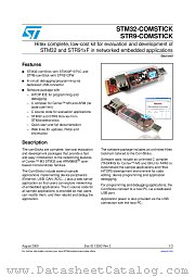 STM32-COMSTICK datasheet pdf ST Microelectronics
