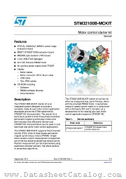 STM32100B-MCKIT datasheet pdf ST Microelectronics