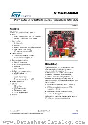 STM3242I-SK/IAR datasheet pdf ST Microelectronics