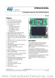 STM32439I-EVAL datasheet pdf ST Microelectronics