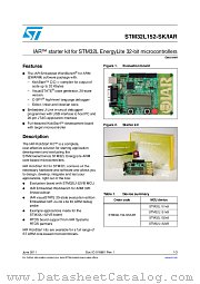 STM32L152-SK/IAR datasheet pdf ST Microelectronics
