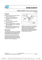 STM8/128-MCKIT datasheet pdf ST Microelectronics