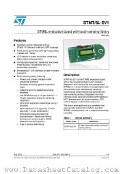 STMT/8L-EV1 datasheet pdf ST Microelectronics
