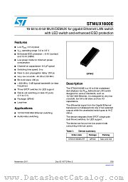 STMUX1800EQTR datasheet pdf ST Microelectronics