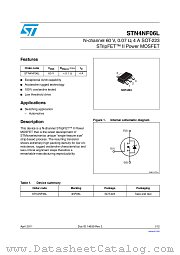 STN4NF06L datasheet pdf ST Microelectronics