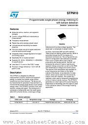 STPM10BTR datasheet pdf ST Microelectronics