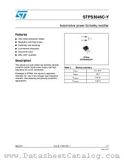 STPS3045C-Y datasheet pdf ST Microelectronics