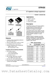 STRVS280X02F datasheet pdf ST Microelectronics