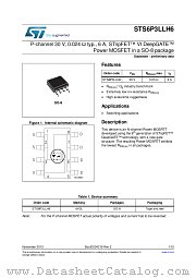STS6P3LLH6 datasheet pdf ST Microelectronics