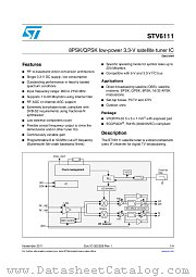 STV6111B datasheet pdf ST Microelectronics