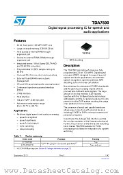 E-TDA7590TR datasheet pdf ST Microelectronics