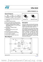 VIPER100-22-E datasheet pdf ST Microelectronics