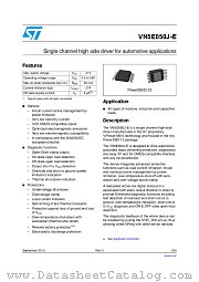 VN5E050JTR-E datasheet pdf ST Microelectronics