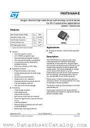 VN5T016AH-E datasheet pdf ST Microelectronics