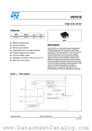 VN751S datasheet pdf ST Microelectronics