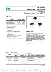VND1NV04-1-E datasheet pdf ST Microelectronics