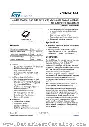 VND7040AJ-E datasheet pdf ST Microelectronics