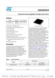 VNH2SP30TR-E datasheet pdf ST Microelectronics
